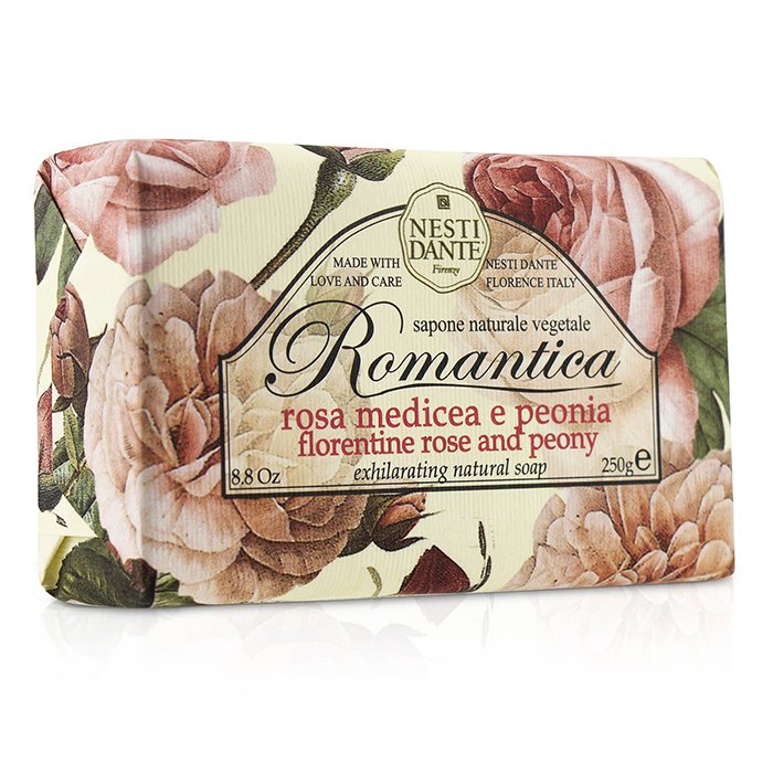 NESTI DANTE - Romantica Natural Soap with Florentine Rose & Peony