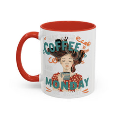 Korea -  Strong Coffee Accent Coffee Mug (11, 15oz)  - StyleMZ