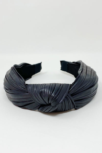 Plenty Pleats Headband for Edgy Chic Style Statement