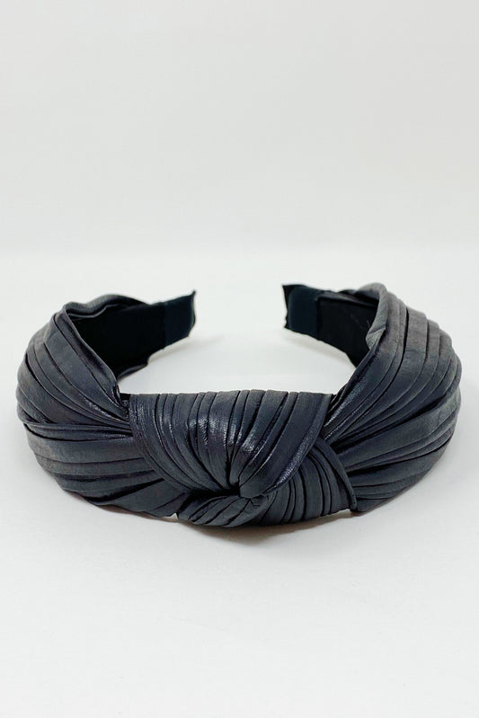 Plenty Pleats Headband for Edgy Chic Style Statement