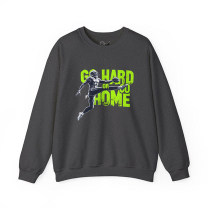 Go hard or go home Unisex Heavy Blend™ Crewneck Sweatshirt - StyleMZ