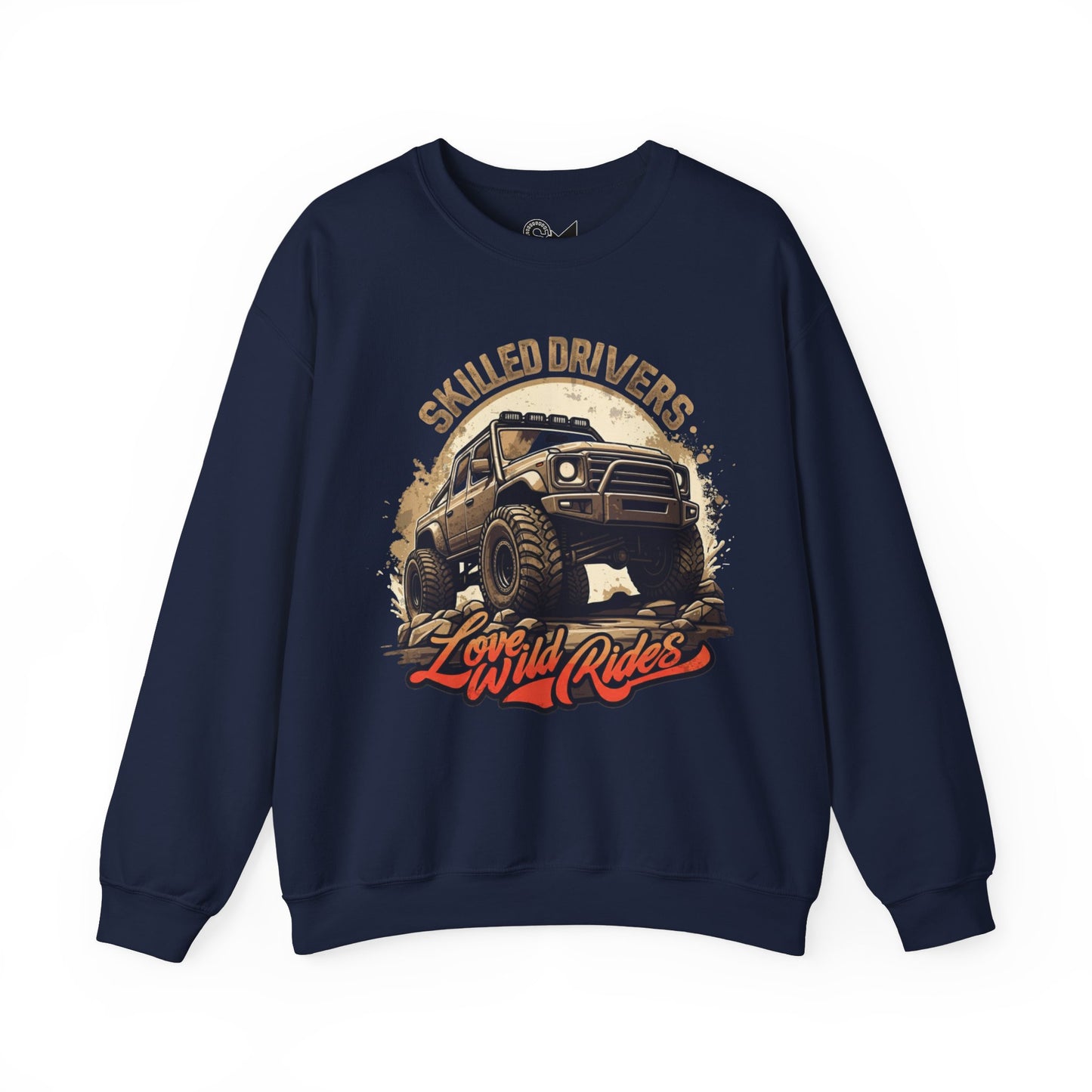 Skilled driver Unisex Heavy Blend™ Crewneck Sweatshirt - StyleMZ