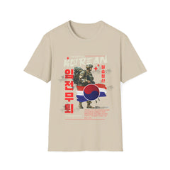 Korea -  K Soldier Spirit Unisex Softstyle T-Shirt  - StyleMZ