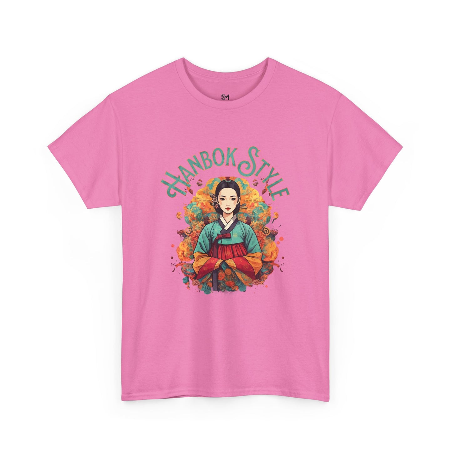 Hanbok Style Unisex Heavy Cotton Tee - Stylemz