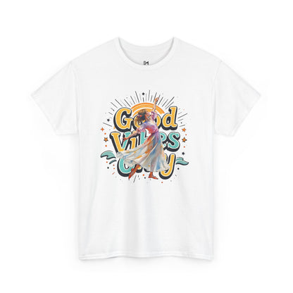 Good vibes only Unisex Heavy Cotton Tee - Stylemz