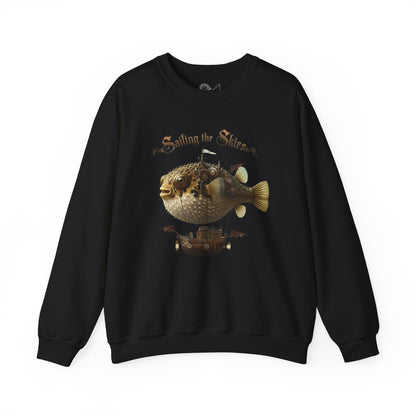 Sailing the skies Unisex Heavy Blend™ Crewneck Sweatshirt - StyleMZ