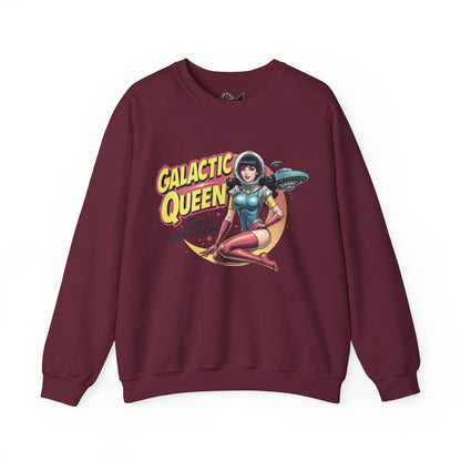 Galactic queen Unisex Heavy Blend™ Crewneck Sweatshirt - StyleMZ