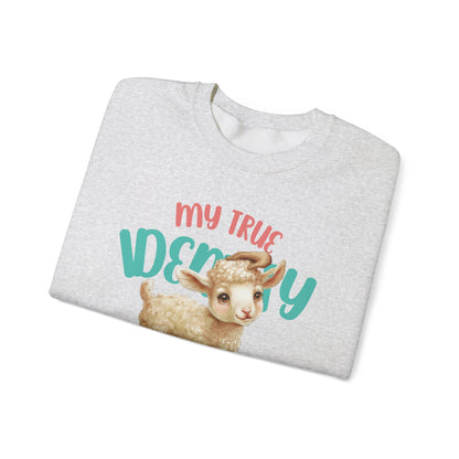 StyleMZ -  I'm a baby lamb Unisex Heavy Blend™ Crewneck Sweatshirt  - StyleMZ