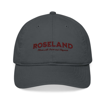 Embroidered Organic Baseball Cap - 'Roseland' Style & Comfort