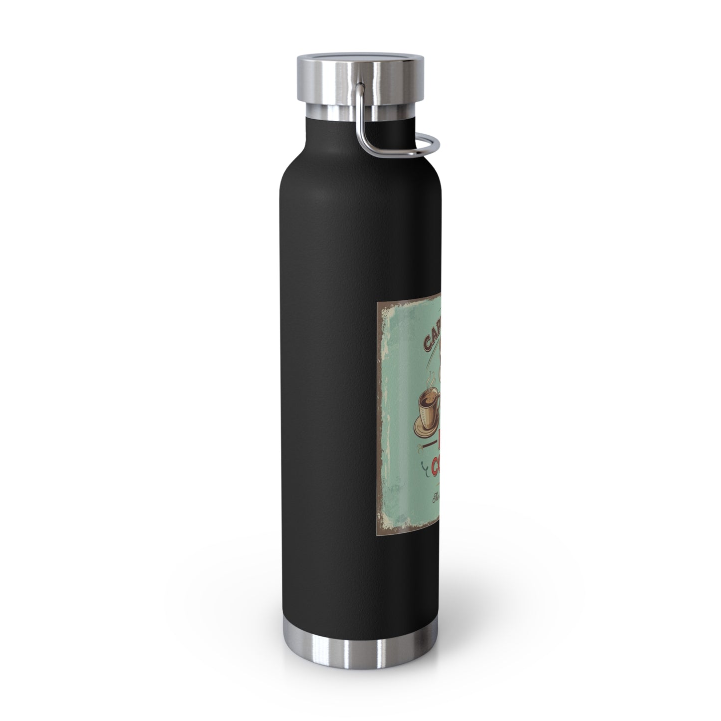 Korea -  Hot coffee Copper Vacuum Insulated Bottle, 22oz  - StyleMZ