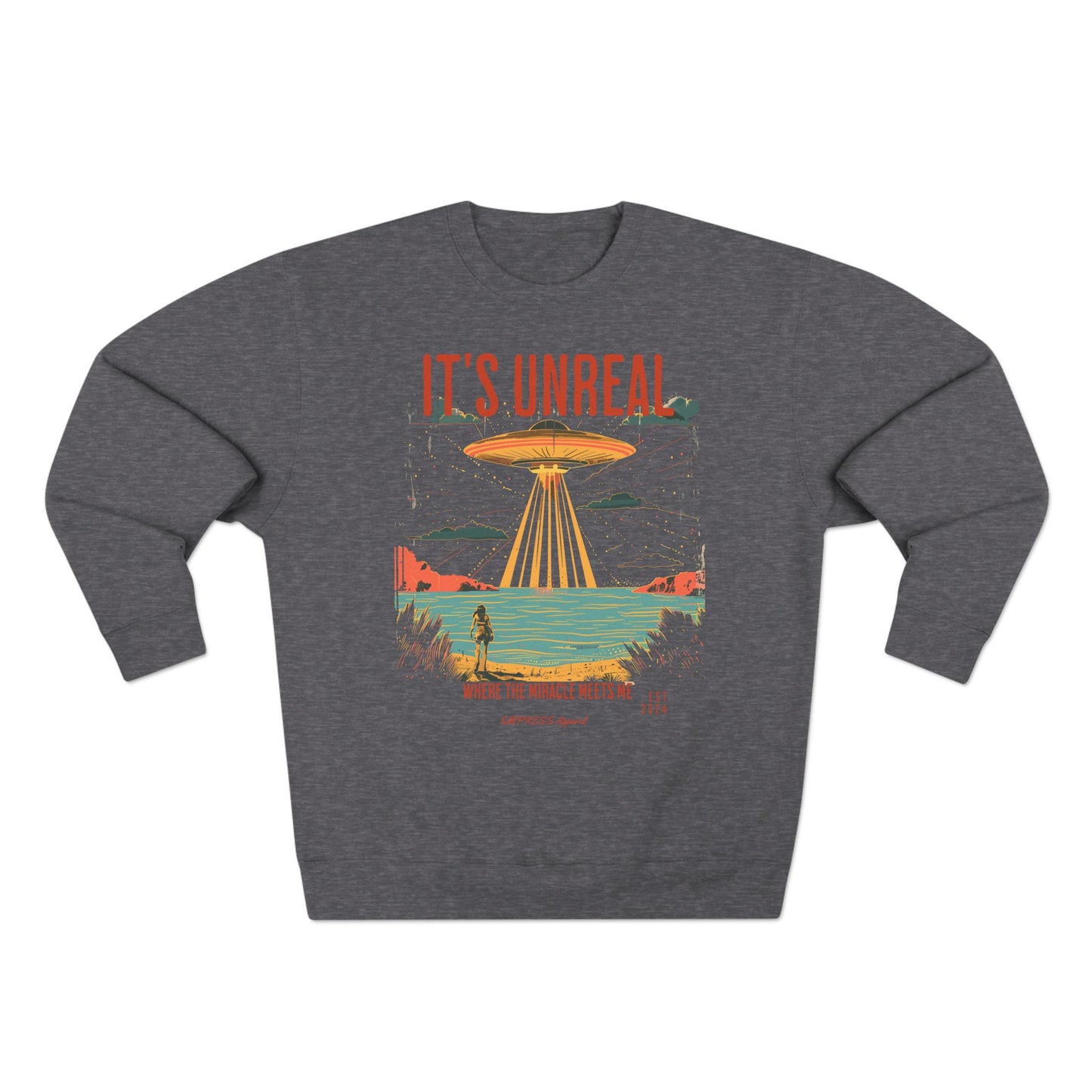 Korea -  It's Unreal Unisex Crewneck Sweatshirt  - StyleMZ