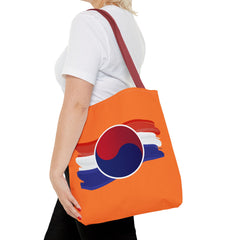 Korea -  Korean flag Tote Bag (AOP)  - StyleMZ