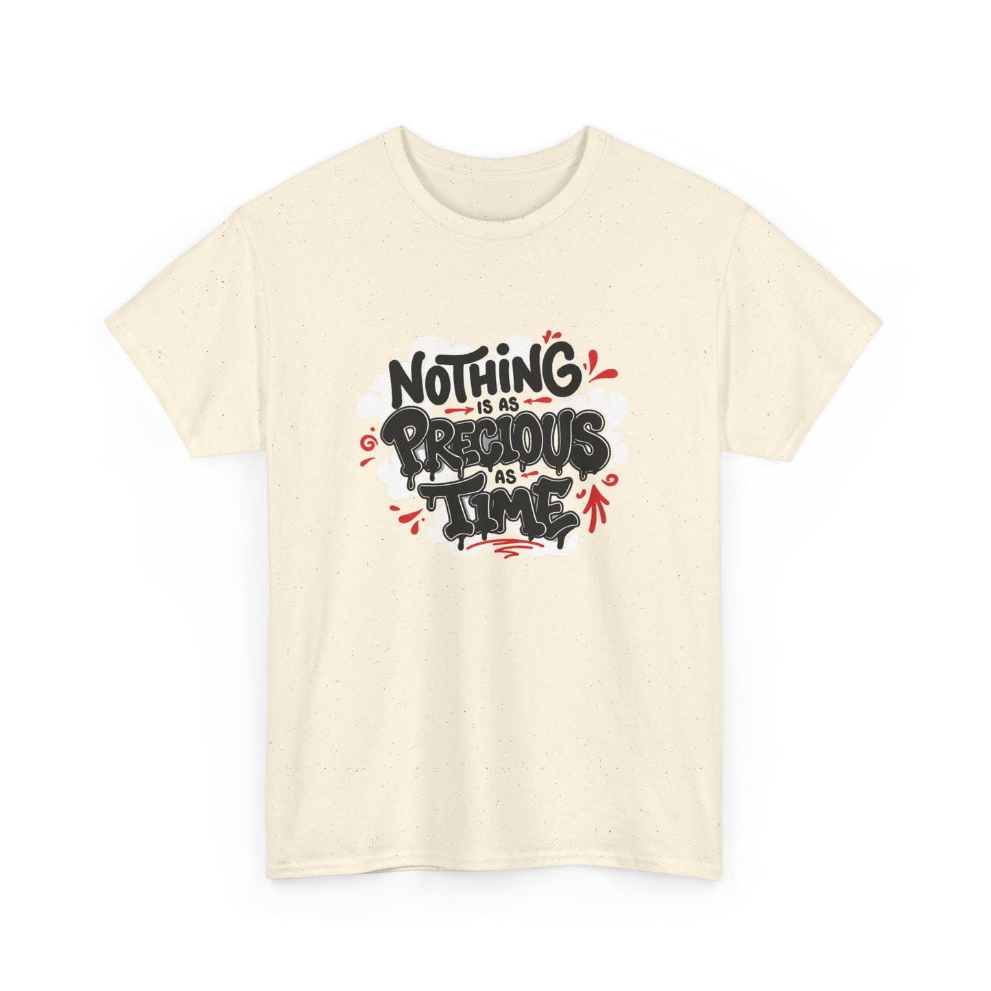 Nothing is as Precious as Time Unisex Heavy Cotton Tee