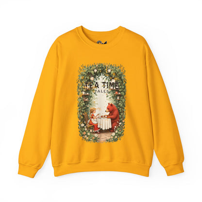 Tea time tales Unisex Heavy Blend™ Crewneck Sweatshirt - StyleMZ