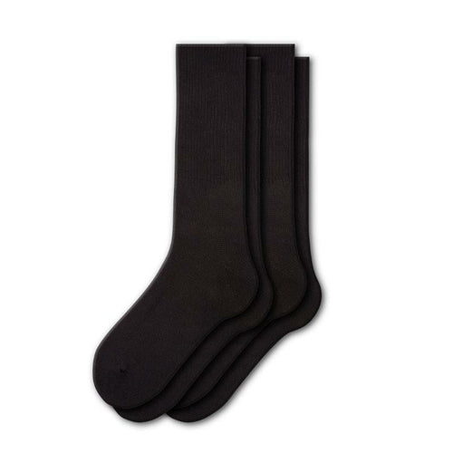 Sierra Socks Health Diabetic Wide Foot Cotton Crew Socks