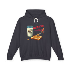 Can't resist peanut butter Unisex Lightweight Hooded Sweatshirt  - Korea  - StyleMZ