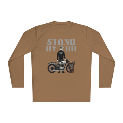 Korea -  Stand by you Unisex Lightweight Long Sleeve Tee  - StyleMZ