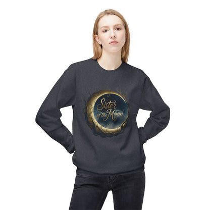 Sister of the moon Unisex Midweight Softstyle Fleece Crewneck Sweatshirt - StyleMZ