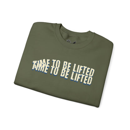 Time to be lifted Unisex Heavy Blend™ Crewneck Sweatshirt - StyleMZ