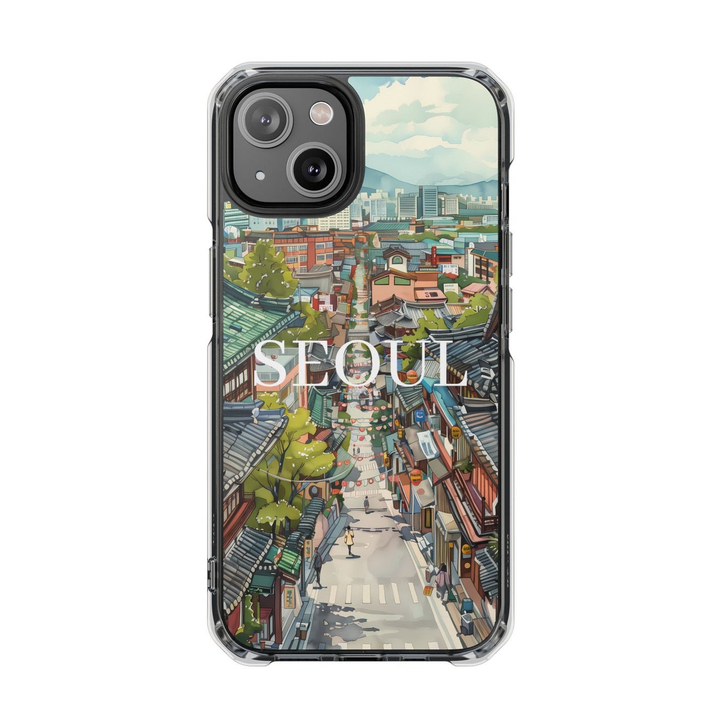 Korea - Seoul Magnetic Clear Impact Cases - StyleMZ - Stylemz