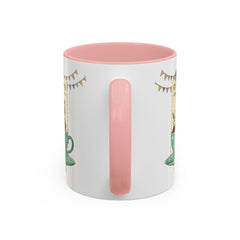 Korea -  It is always time for tea Accent Coffee Mug (11, 15oz)  - StyleMZ