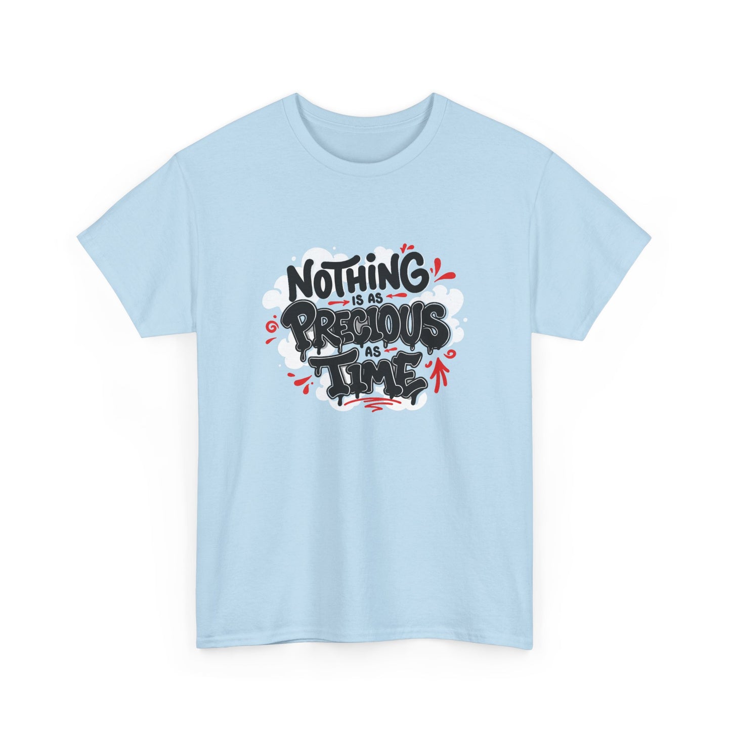 Nothing is as Precious as Time Unisex Heavy Cotton Tee