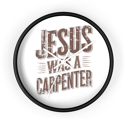 Jesus was a carpenter Wall Clock  - Korea  - StyleMZ