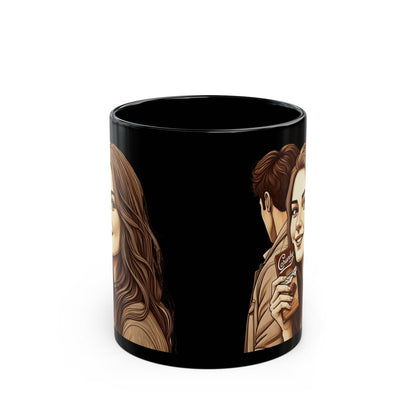 Chocolate Black Mug (11oz, 15oz) - StyleMZ