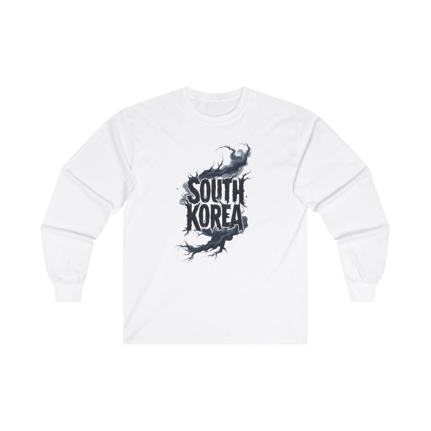 South Korea Unisex Ultra Cotton Long Sleeve Tee - StyleMZ