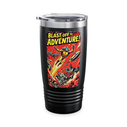 Blast Off to Adventure! Ringneck Tumbler, 20oz - StyleMZ