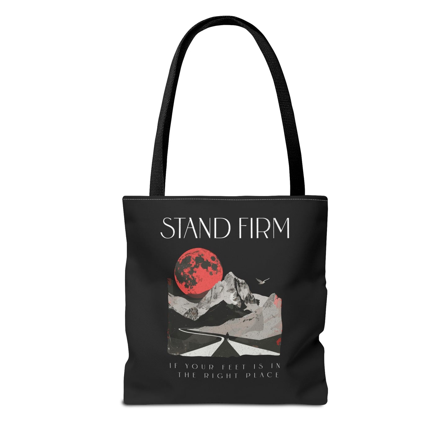 Stand firm Tote Bag (AOP) - StyleMZ