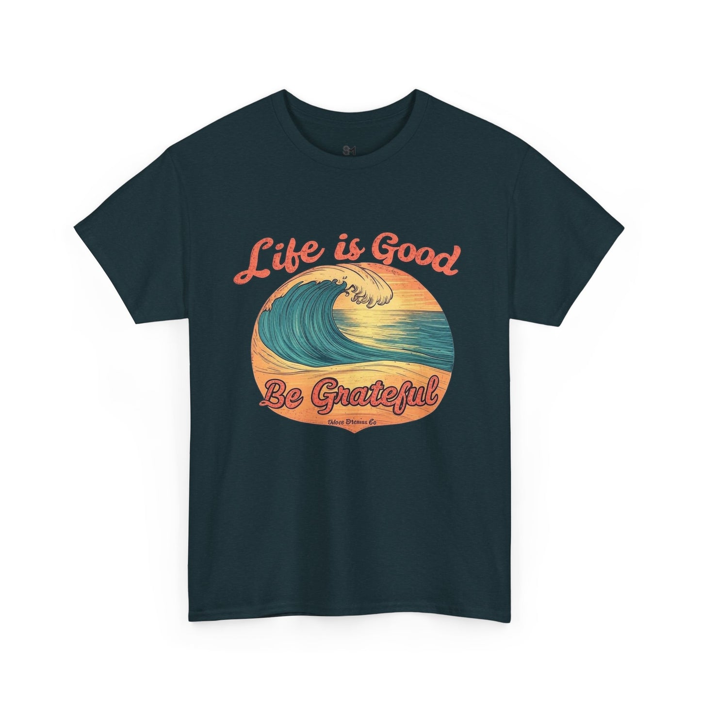 Life is good Unisex Heavy Cotton Tee