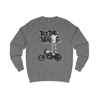 Korea -  Ride the wave only Unisex Sweatshirt  - StyleMZ