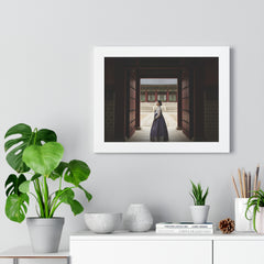 Korea -  Timeless grace Framed Horizontal Poster  - StyleMZ