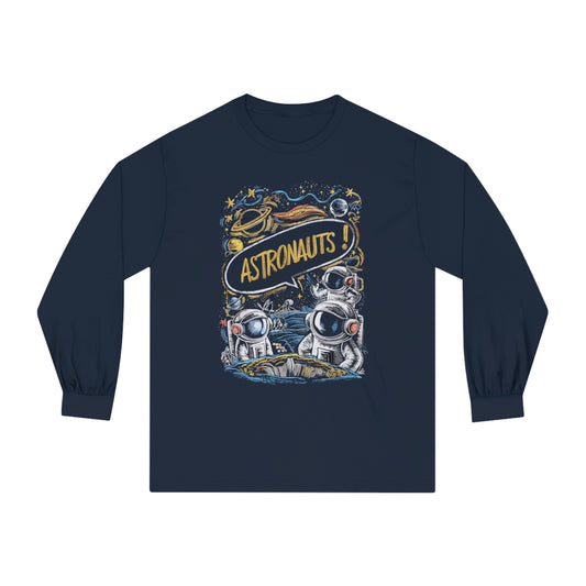 Korea -  Astronauts Unisex Classic Long Sleeve T-Shirt  - StyleMZ