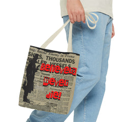 Korea -  Believers never die Tote Bag (AOP)  - StyleMZ