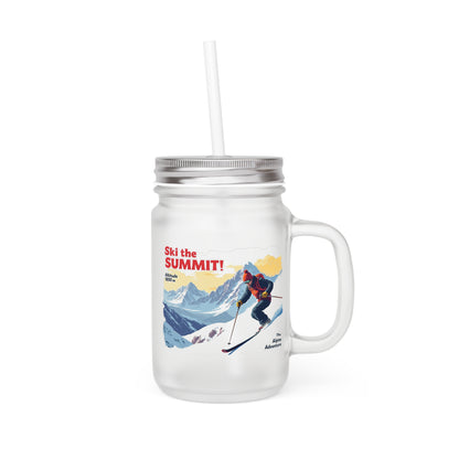 Ski the summit Mason Jar - StyleMZ - Stylemz