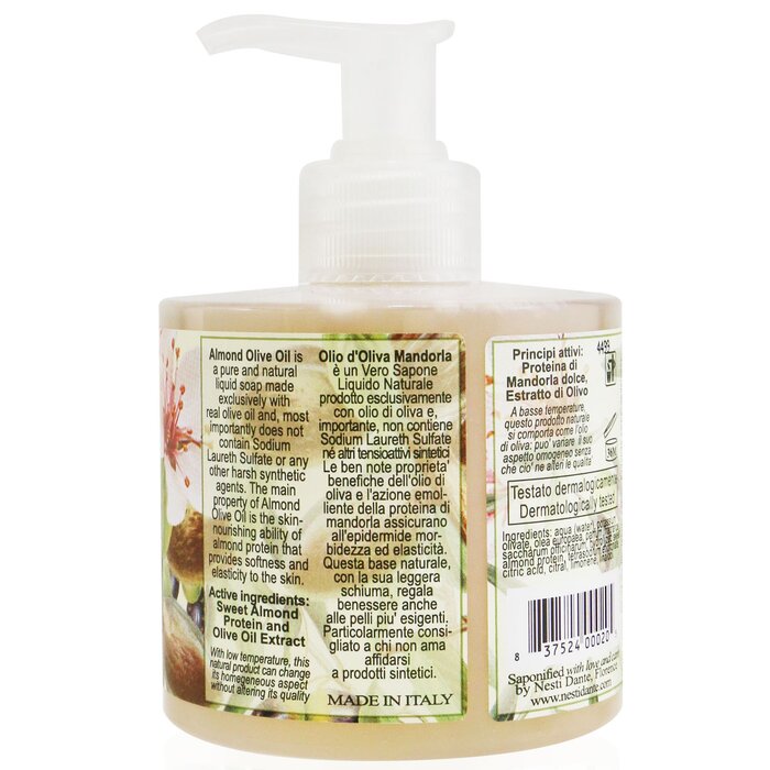 NESTI DANTE Natural Liquid Soap with Almond Olive Oil