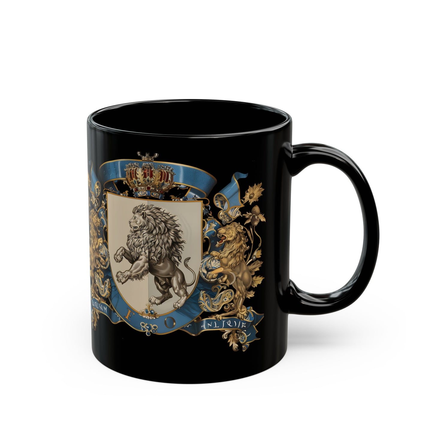 Royal heritage3 Black Mug (11oz, 15oz) - StyleMZ