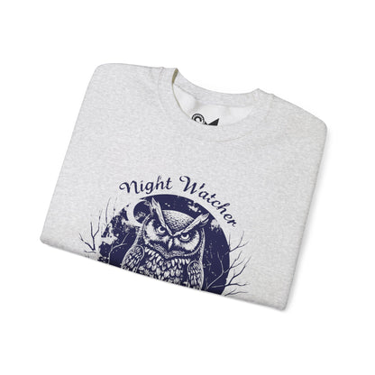 Night watcher Unisex Heavy Blend™ Crewneck Sweatshirt - StyleMZ - Stylemz