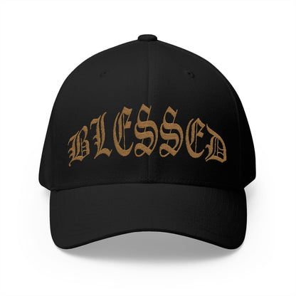 Blessed Embroidered Cap - Stylish Closed-Back Structured Hat for Faith and Everyday Wear - Stylemz