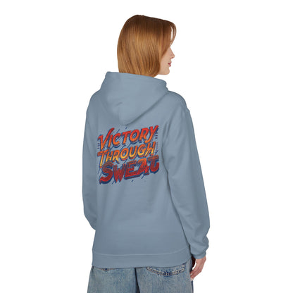 Victory through sweats Unisex Midweight Softstyle Fleece Hoodie - StyleMZ