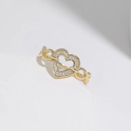 925 Sterling Silver Heart Ring