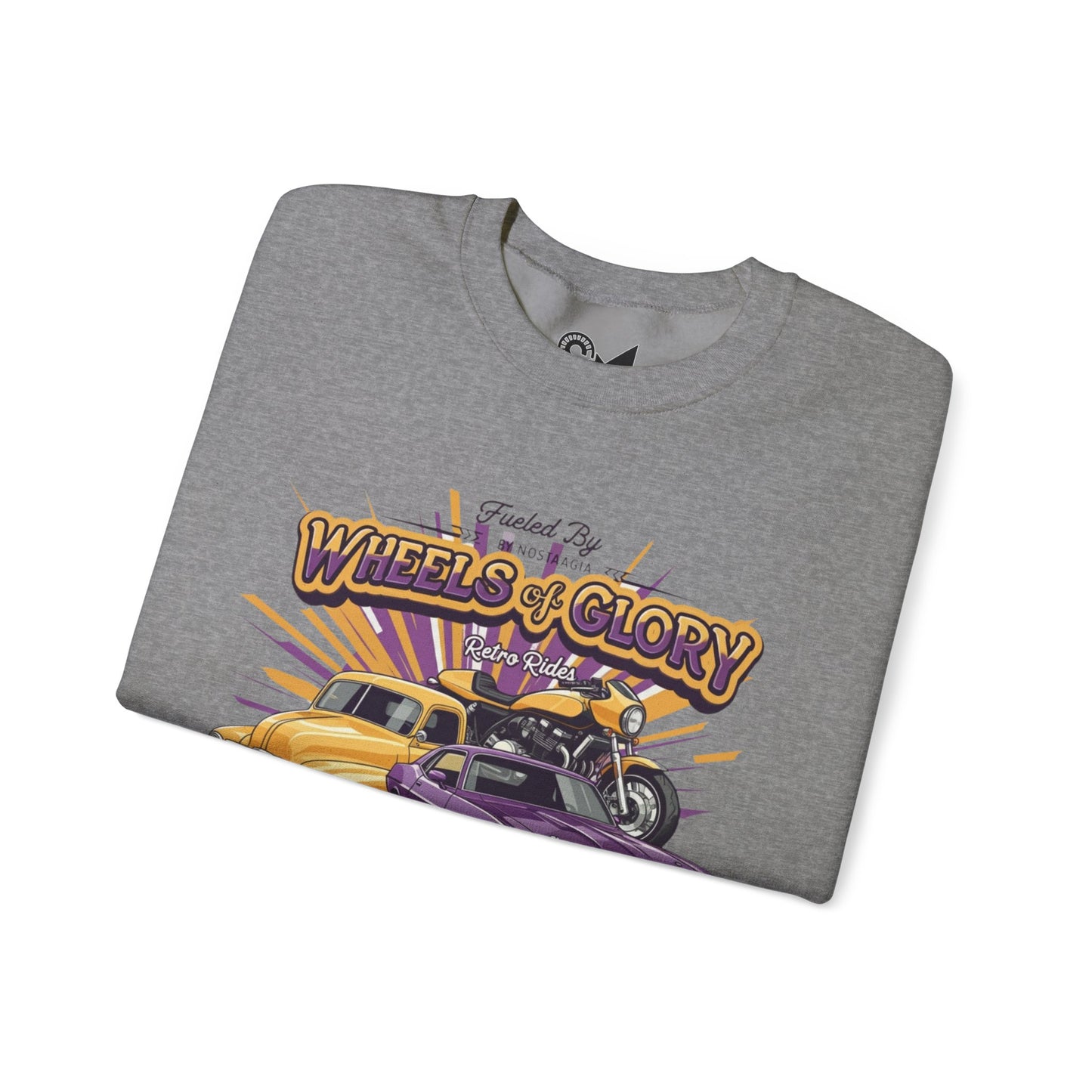 WHEELS OF GLORY Unisex Heavy Blend™ Crewneck Sweatshirt - StyleMZ