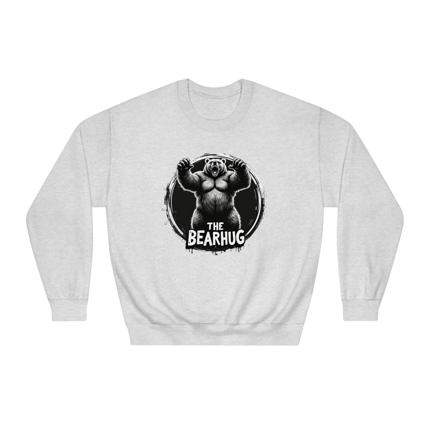 Korea -  The BearHUG Unisex DryBlend® Crewneck Sweatshirt  - StyleMZ