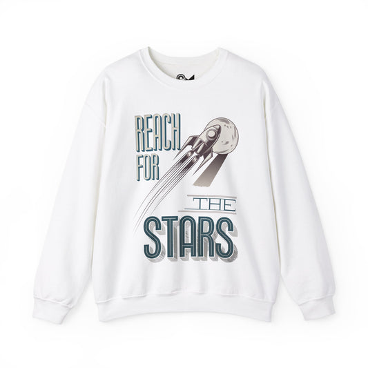 Reach for the stars Unisex Heavy Blend™ Crewneck Sweatshirt - StyleMZ - Stylemz