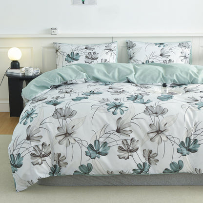 Floral 3Piece Duvet Set Soft Stylish Bedroom Essentials