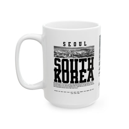 Seoul Ceramic Mug, (11oz, 15oz) - StyleMZ