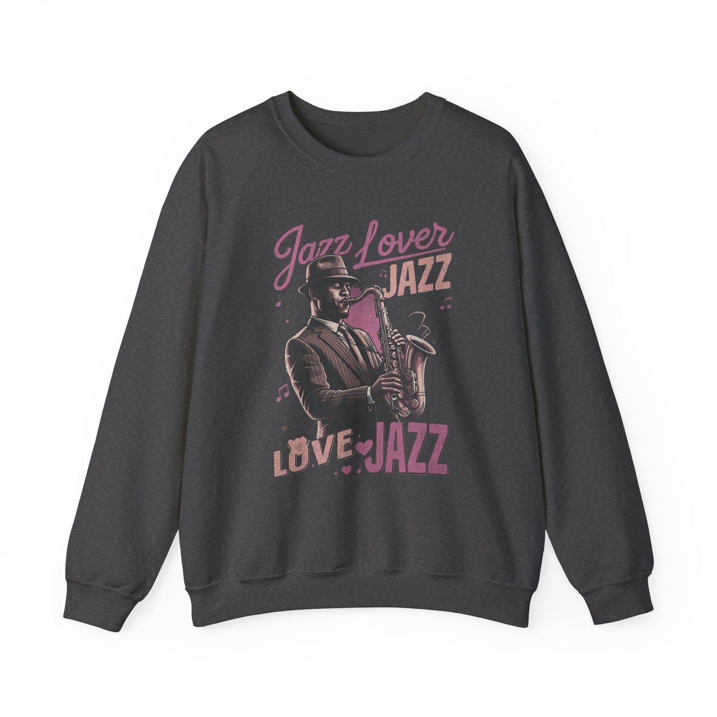 Love Jazz Unisex Heavy Blend™ Crewneck Sweatshirt  - StyleMZ