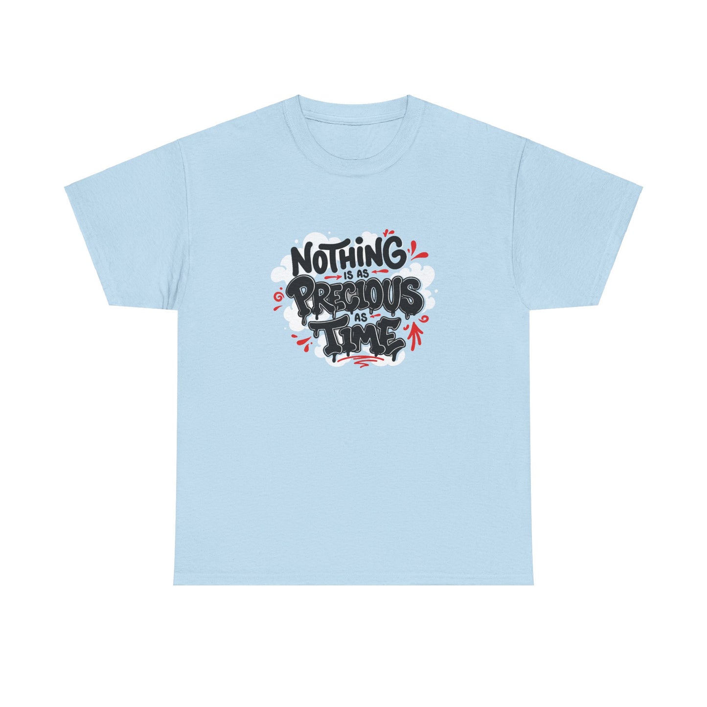 Nothing is as Precious as Time Unisex Heavy Cotton Tee